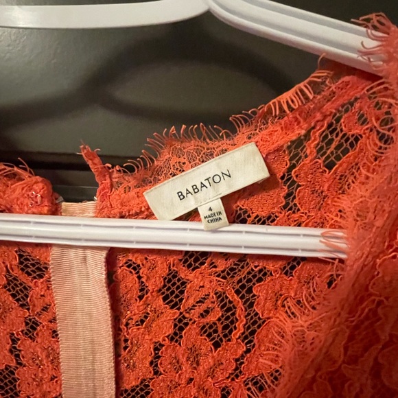 Aritzia Pink Lace Dress, Size 4 - Picture 2 of 4